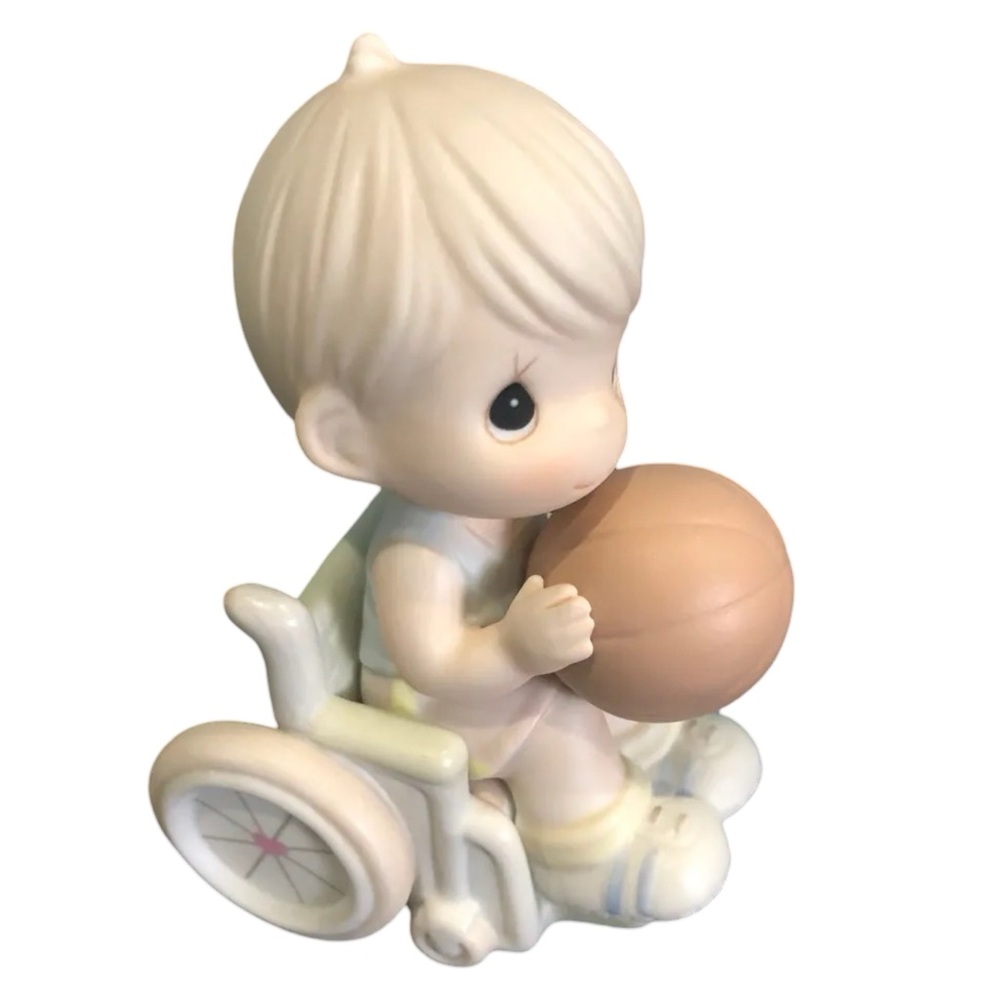 🎁3 for $20🎁 VTG 1997 Precious Moments 192368 Give Ability a Chance Wheelchair